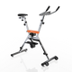 Lovee Aquabike with orange resistance band. ::visual:orange